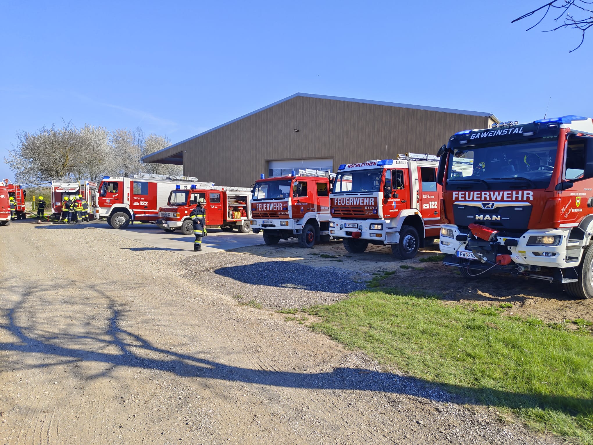 Unterabschnittsübung „B3 Gebäudebrand“ am 11.04.2026