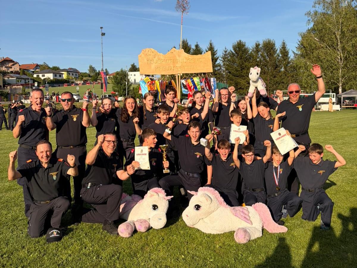 42. Bezirksfeuerwehrjugendleistungsbewerb in Kreuzstetten