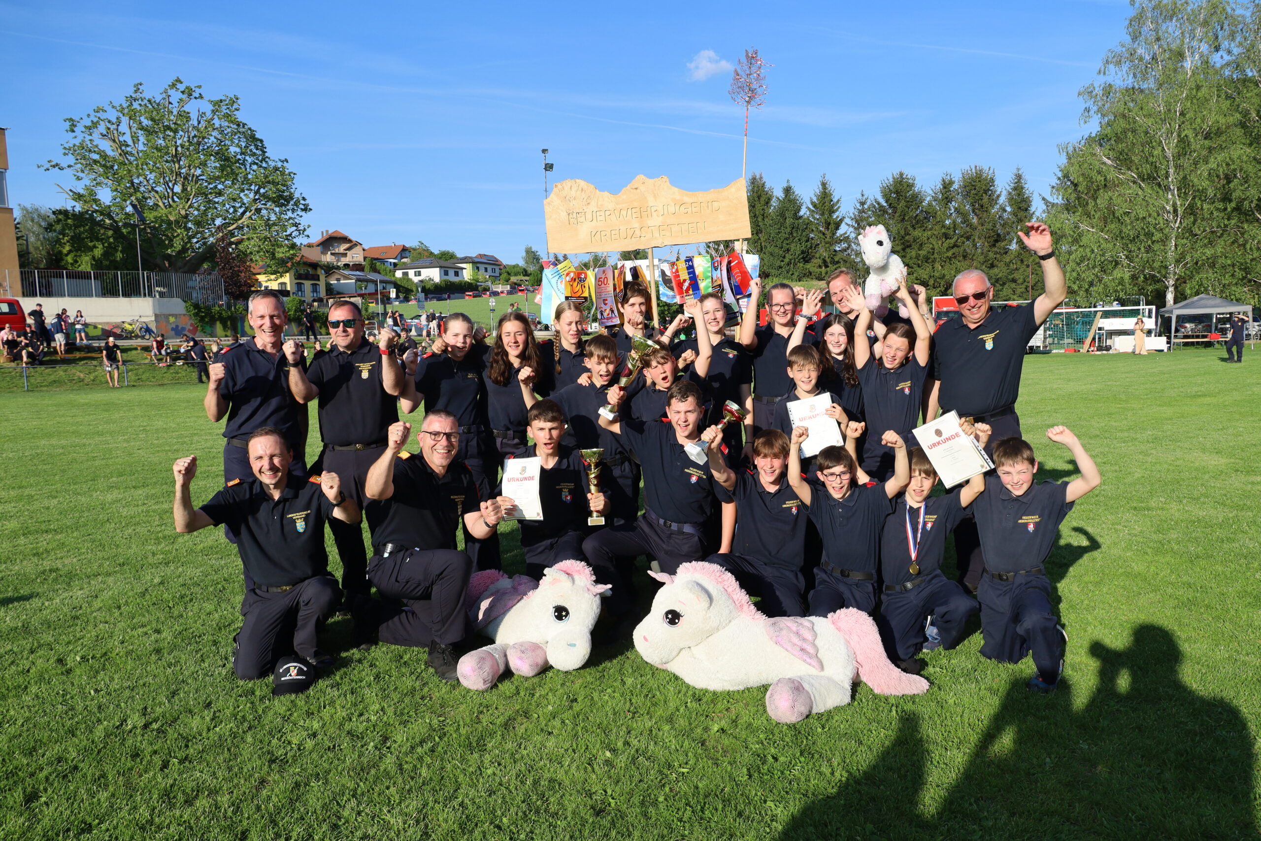 42. Bezirksfeuerwehrjugendleistungsbewerb in Kreuzstetten
